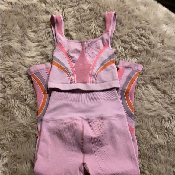 🌺free people high rise 7/8 essence legging set - Picture 5 of 16